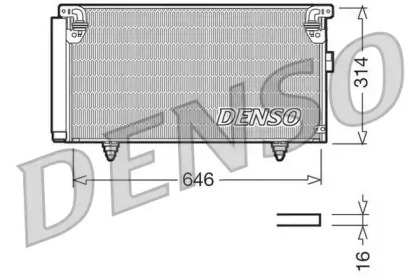 Конденсатор (DENSO: DCN36001)