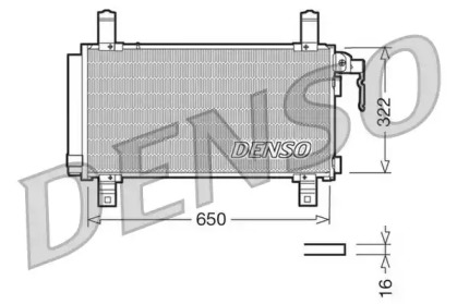 Конденсатор (DENSO: DCN44006)