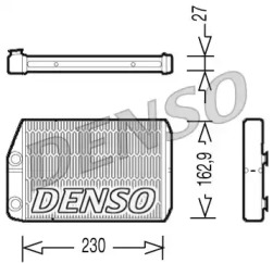 Теплообменник (DENSO: DRR09034)