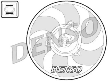 Вентилятор (DENSO: DER07008)