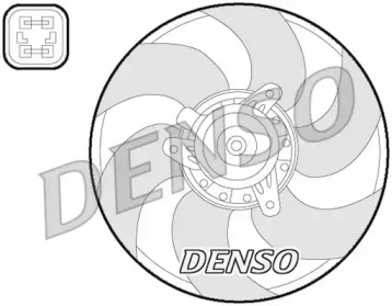 Вентилятор (DENSO: DER07009)