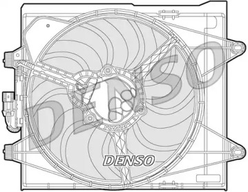 Вентилятор (DENSO: DER09052)