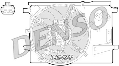 Вентилятор (DENSO: DER09053)