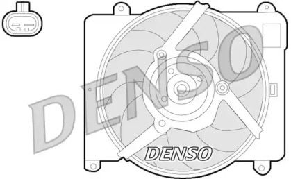 Вентилятор (DENSO: DER09054)