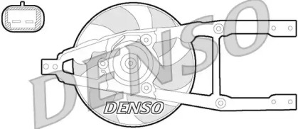 Вентилятор (DENSO: DER09055)