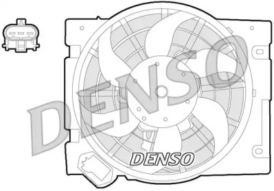 Вентилятор (DENSO: DER20013)