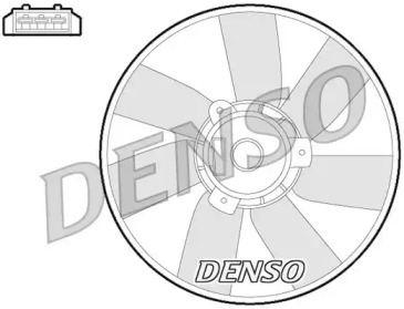 Вентилятор (DENSO: DER32013)