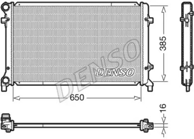 Теплообменник (DENSO: DRM02014)