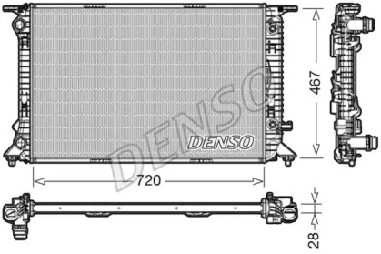 Теплообменник (DENSO: DRM02021)