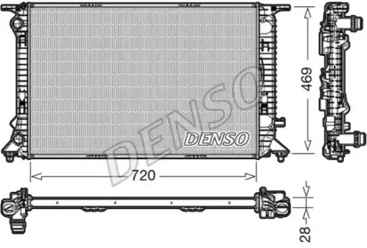 Теплообменник (DENSO: DRM02022)