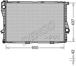 Теплообменник (DENSO: DRM05048)