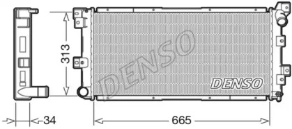 Теплообменник (DENSO: DRM06002)