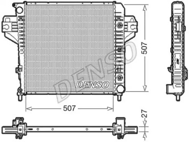 Теплообменник (DENSO: DRM06033)