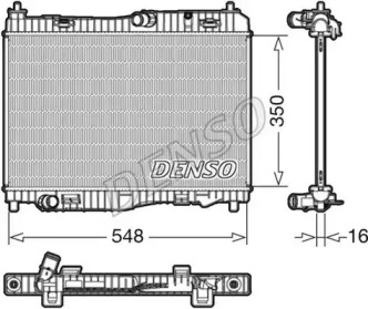 Теплообменник (DENSO: DRM10006)