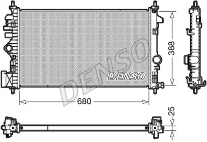 Теплообменник (DENSO: DRM20109)