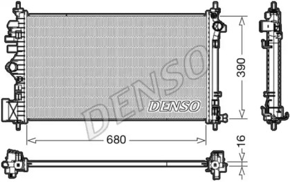 Теплообменник (DENSO: DRM20111)