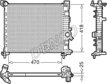 Теплообменник (DENSO: DRM20114)