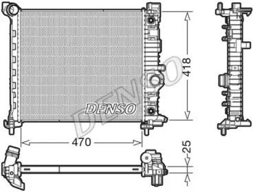 Теплообменник (DENSO: DRM20116)