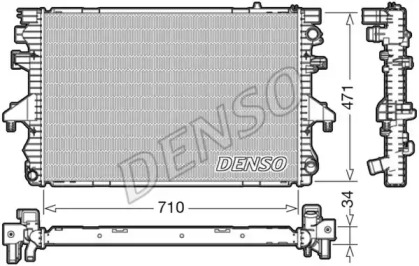 Теплообменник (DENSO: DRM32040)