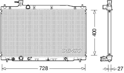 Теплообменник (DENSO: DRM40033)