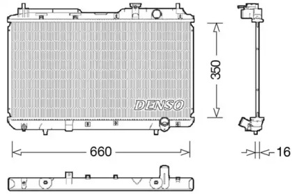 Теплообменник (DENSO: DRM40034)