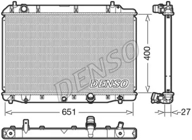 Теплообменник (DENSO: DRM40036)