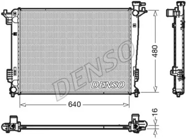 Теплообменник (DENSO: DRM41003)