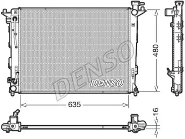 Теплообменник (DENSO: DRM41005)