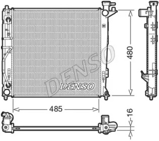 Теплообменник (DENSO: DRM41007)