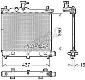 Теплообменник (DENSO: DRM41009)