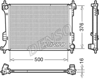 Теплообменник (DENSO: DRM41010)