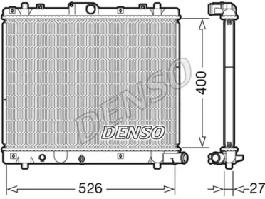 Теплообменник (DENSO: DRM47036)