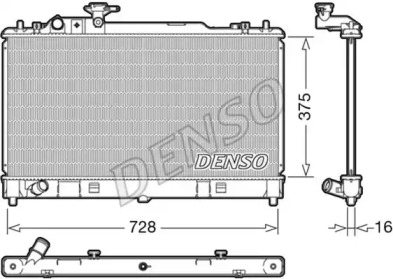 Теплообменник (DENSO: DRM44033)