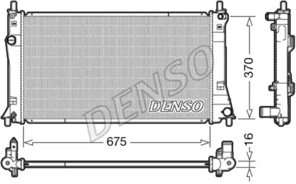 Теплообменник (DENSO: DRM44035)