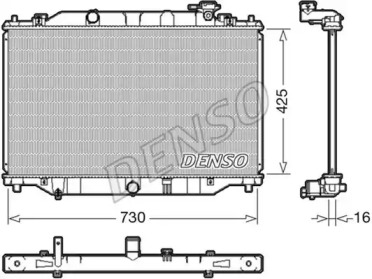 Теплообменник (DENSO: DRM44039)