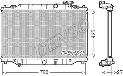 Теплообменник (DENSO: DRM44040)