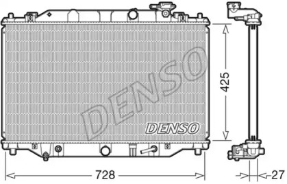 Теплообменник (DENSO: DRM44041)