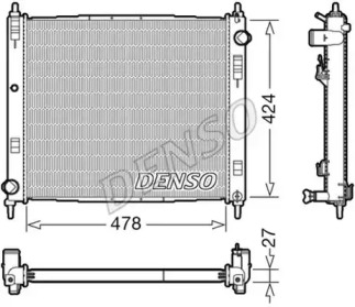 Теплообменник (DENSO: DRM46044)