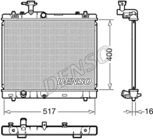 Теплообменник (DENSO: DRM47032)