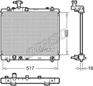 Теплообменник (DENSO: DRM47033)