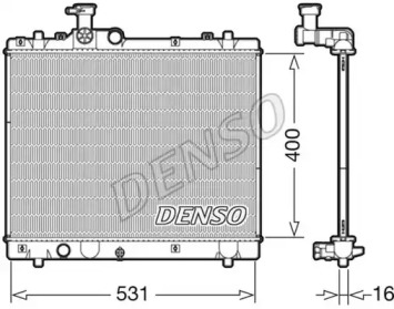 Теплообменник (DENSO: DRM47034)