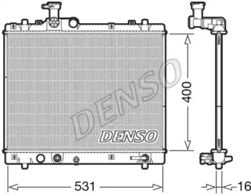 Теплообменник (DENSO: DRM47035)