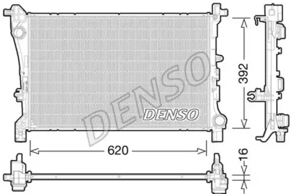 Теплообменник (DENSO: DRM09166)