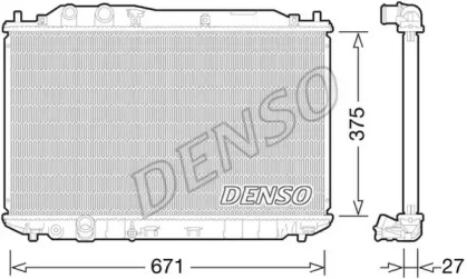 Теплообменник (DENSO: DRM40029)