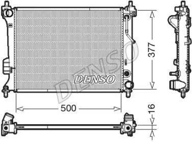 Теплообменник (DENSO: DRM41013)