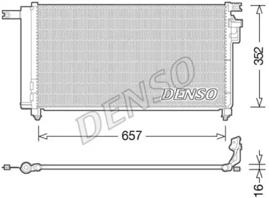 Конденсатор (DENSO: DCN43001)