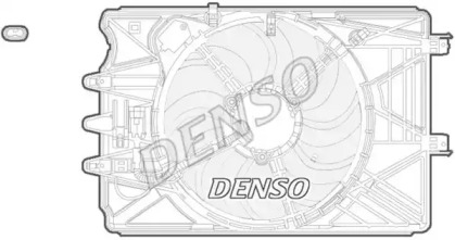 Вентилятор (DENSO: DER09069)