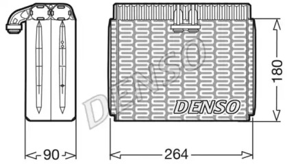 Испаритель (DENSO: DEV01002)