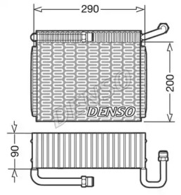 Испаритель (DENSO: DEV01005)