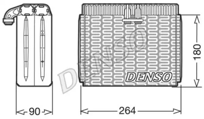 Испаритель (DENSO: DEV01010)